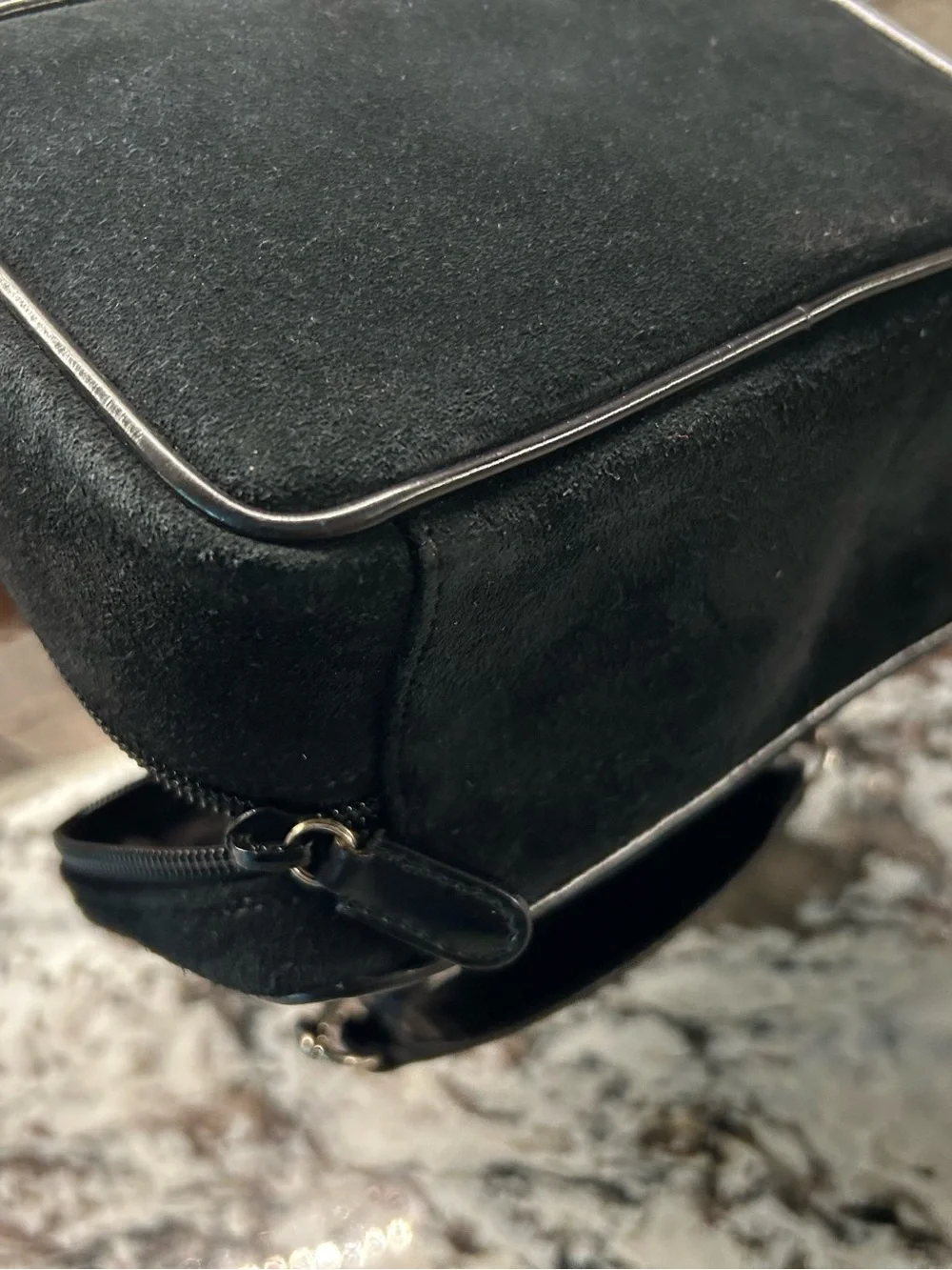Gucci RARE Tom Ford Era Suede Horsebit Men's Toiletry Travel Case